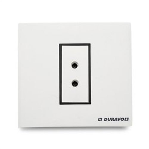 AC White 6A 2 Pin Socket