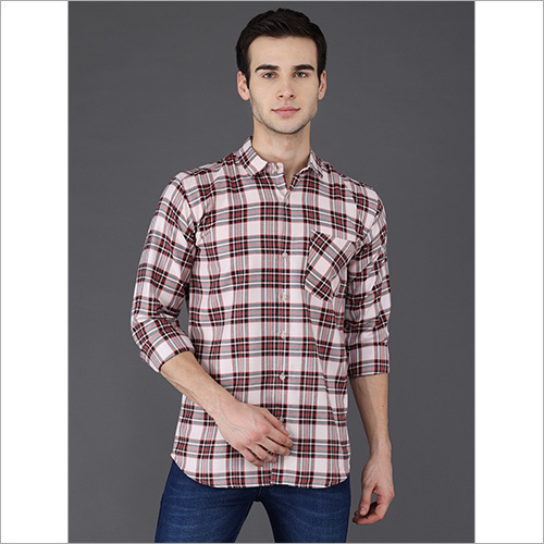 सफेद लाल चेक शर्ट आयु समूह: 20-60
