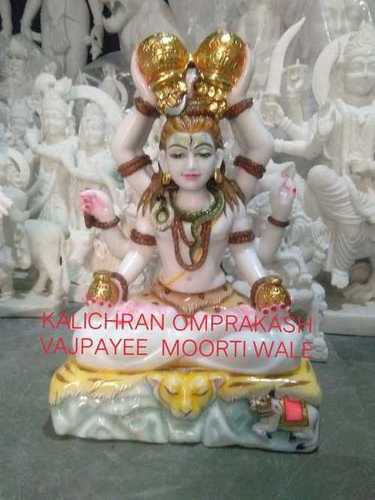 Marble shiv statue