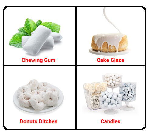 Titanium Dioxide Fcc Ix Application: Food