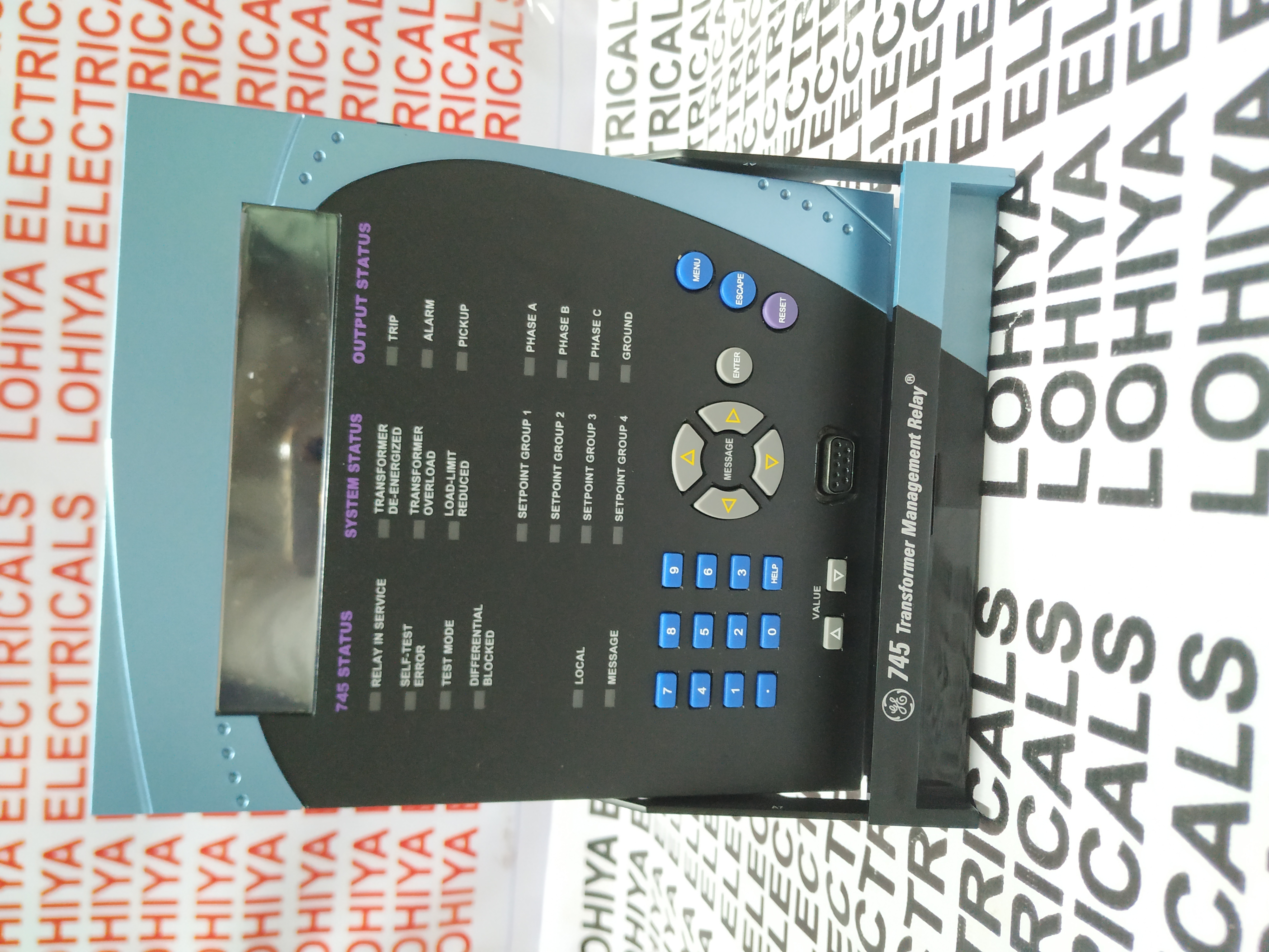 Ge Multilin745 Transformer Management Relay 745-w2-p5-g5-hi-a-r-e