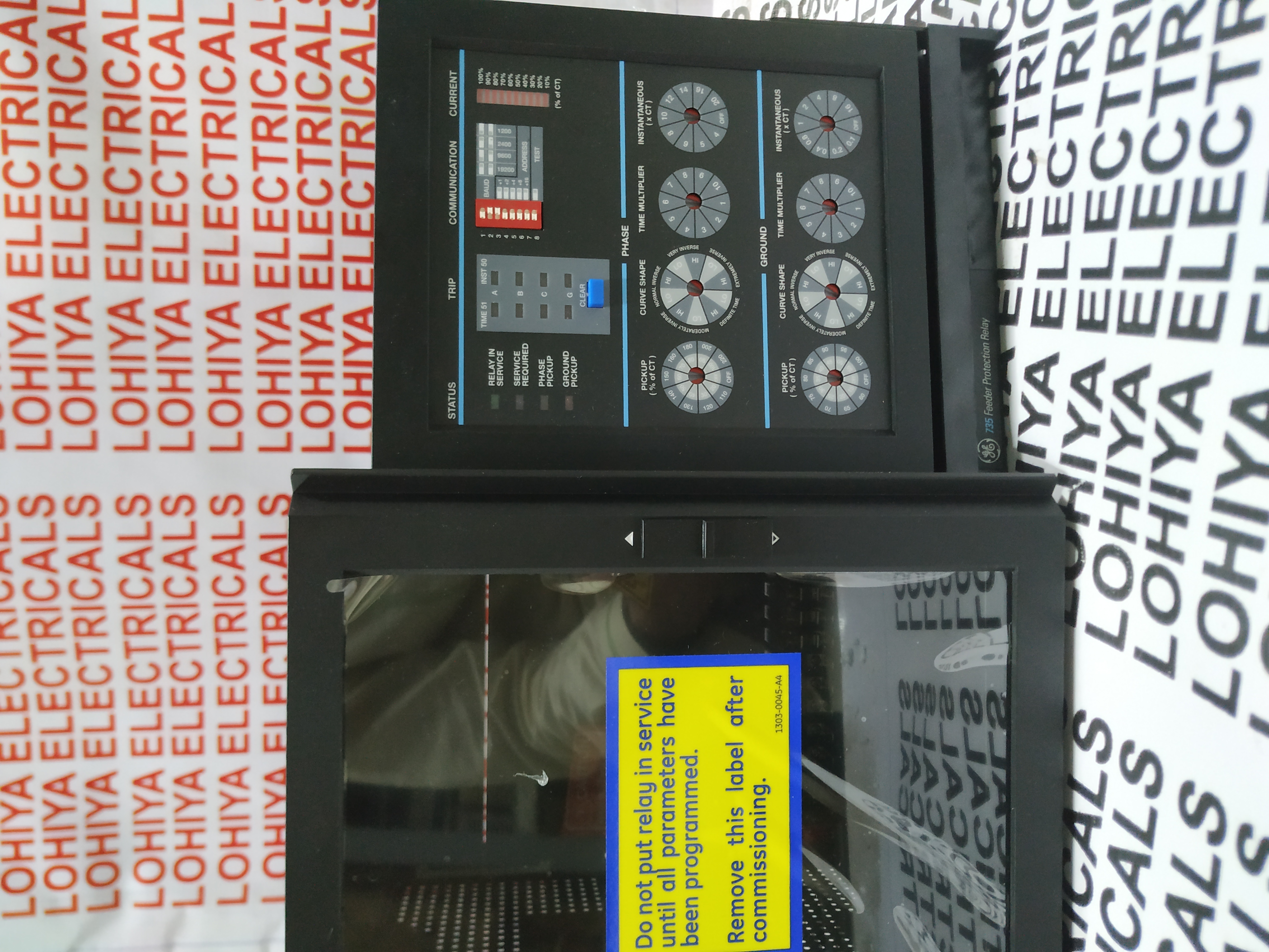 Ge Multilin Sr735 Motor Protection Relay 735-5-5-hi-485