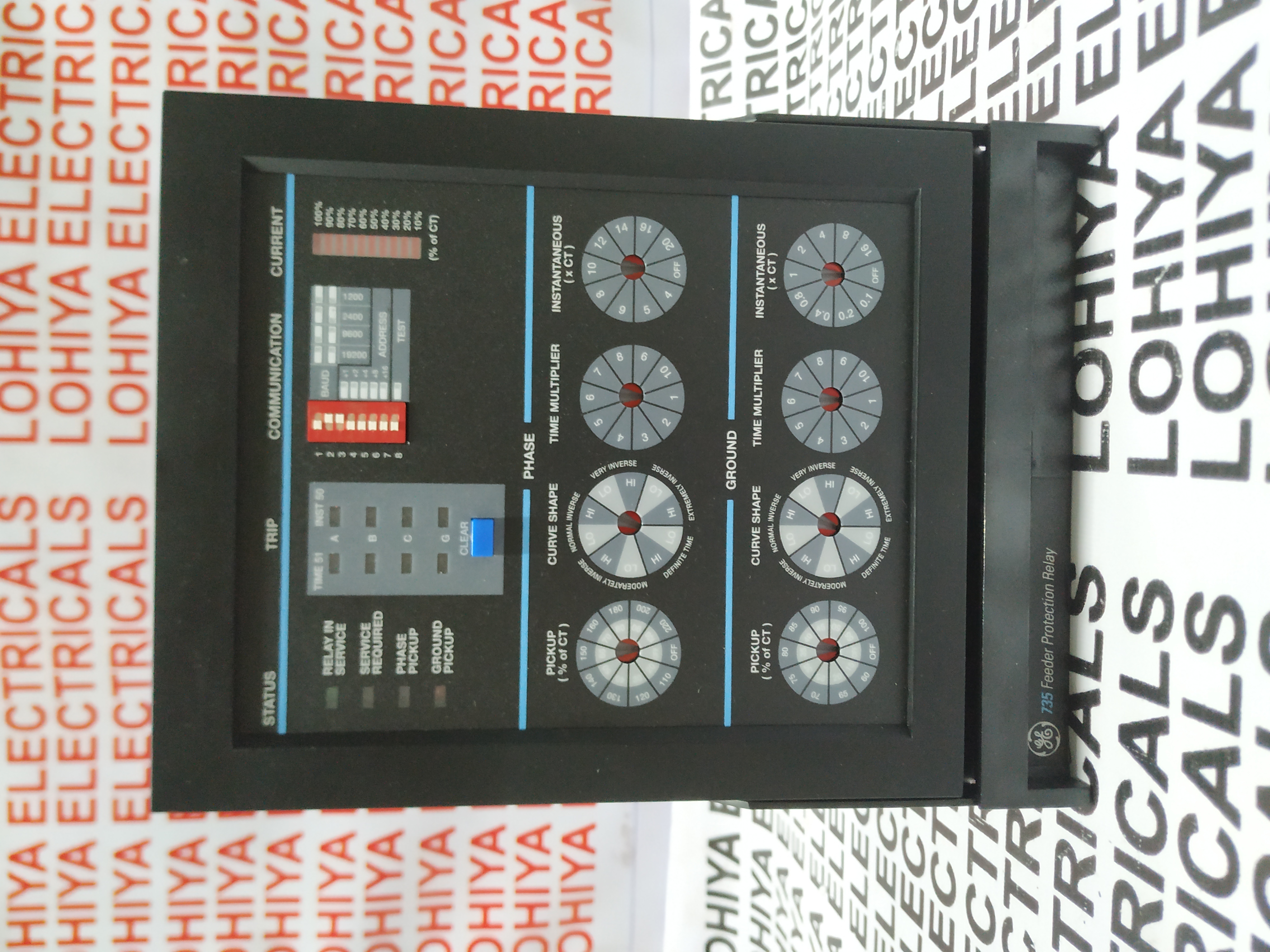 Ge Multilin Sr735 Motor Protection Relay 735-5-5-hi-485