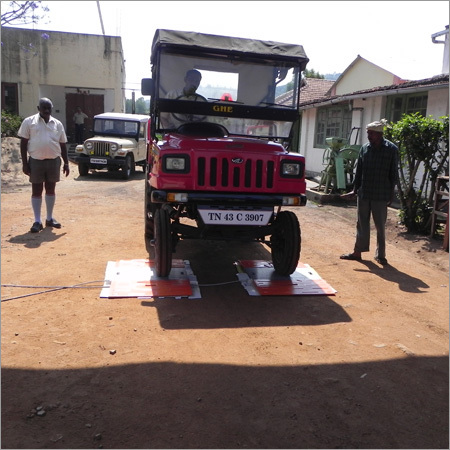 Portable Axle Weigh Pad Accuracy: 99.99  %