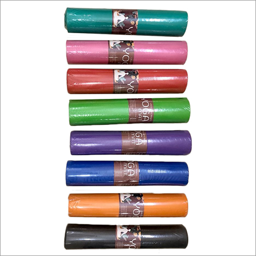 Plain Yoga Mat - Natural Coir Material, Rectangle Shape, Available in Various Colors | Hand Washable, Anti-Slip Surface, Plain Design for Home Use