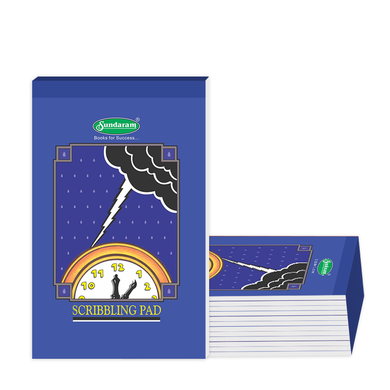 Paper Scribbling Pad 1/12 80 Pages