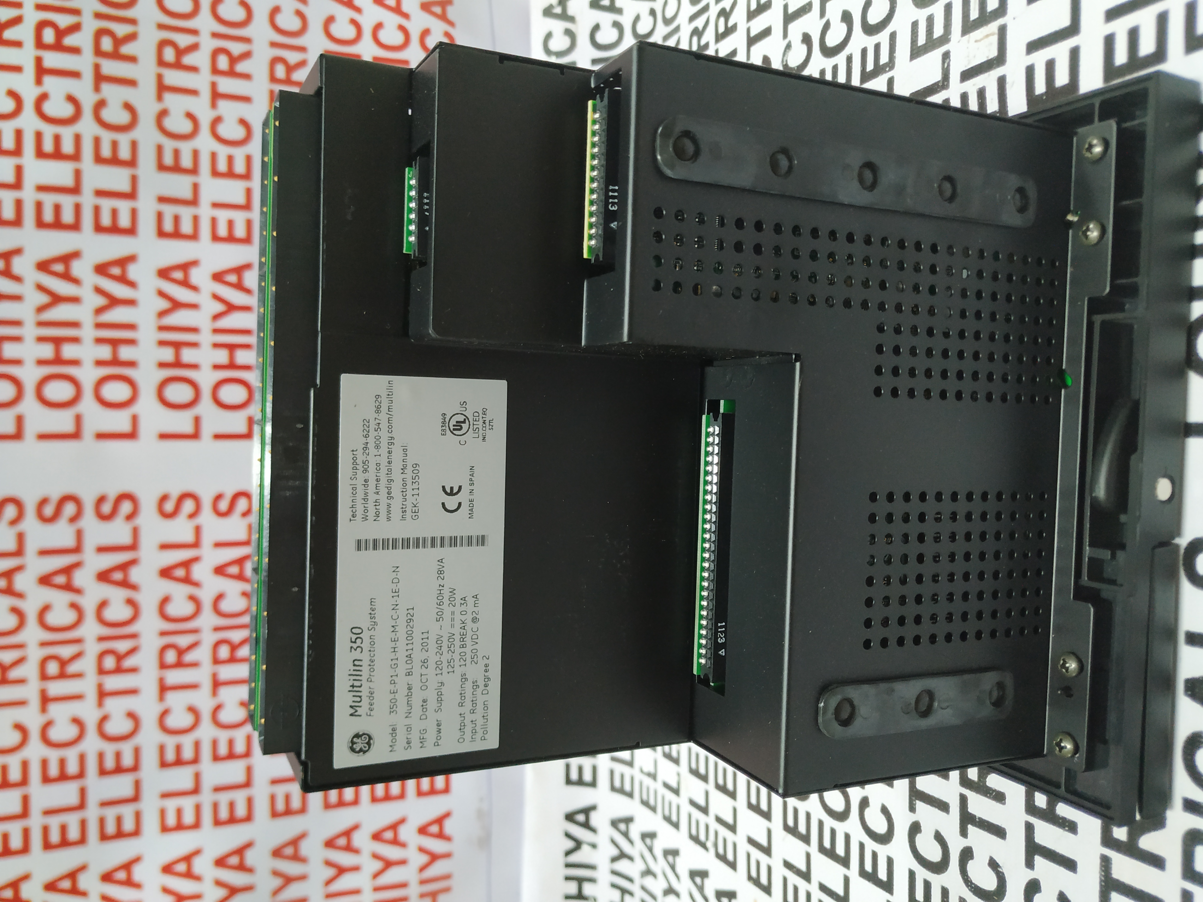 Ge Multilin 350 Feeder Protection System 339-e-p1-g1-h-e-m-c-n-1e-d-n