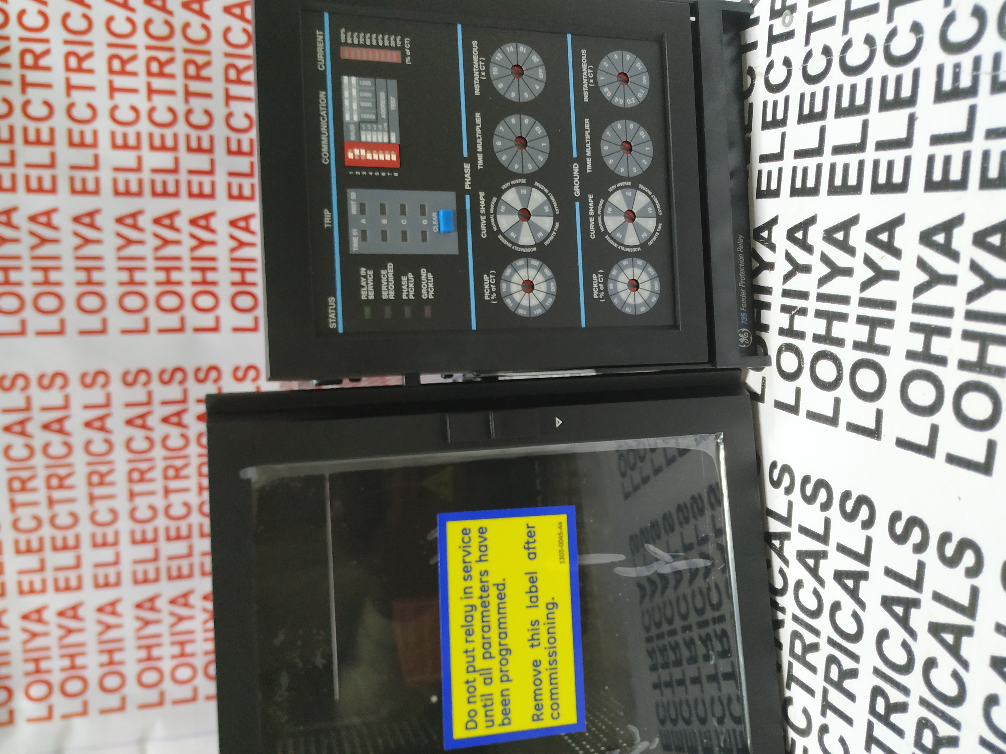 Ge Multilin Sr735 Feeder Protection Relay 735-5-5-hi-485