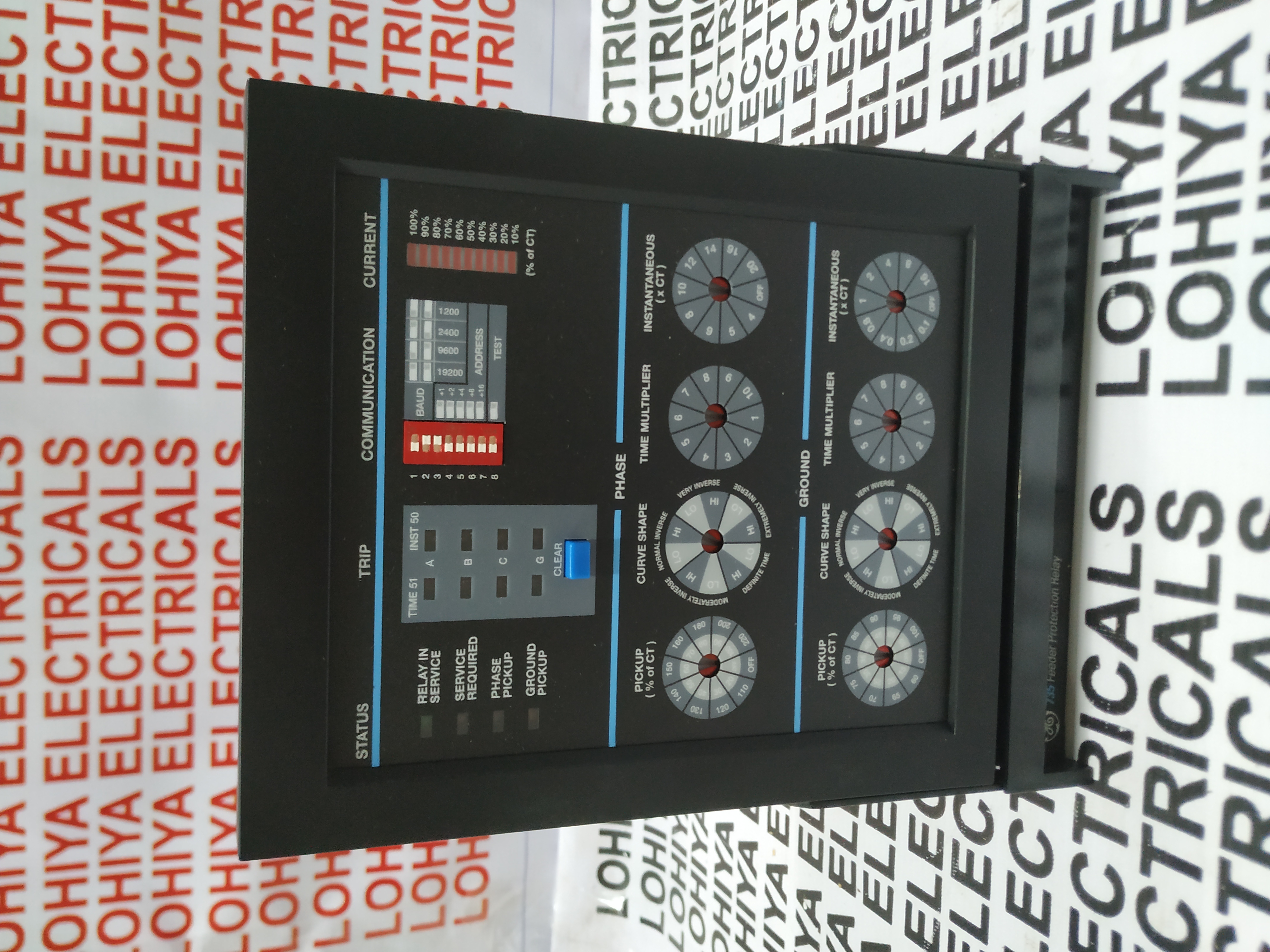 Ge Multilin Sr735 Feeder Protection Relay 735-5-5-hi-485