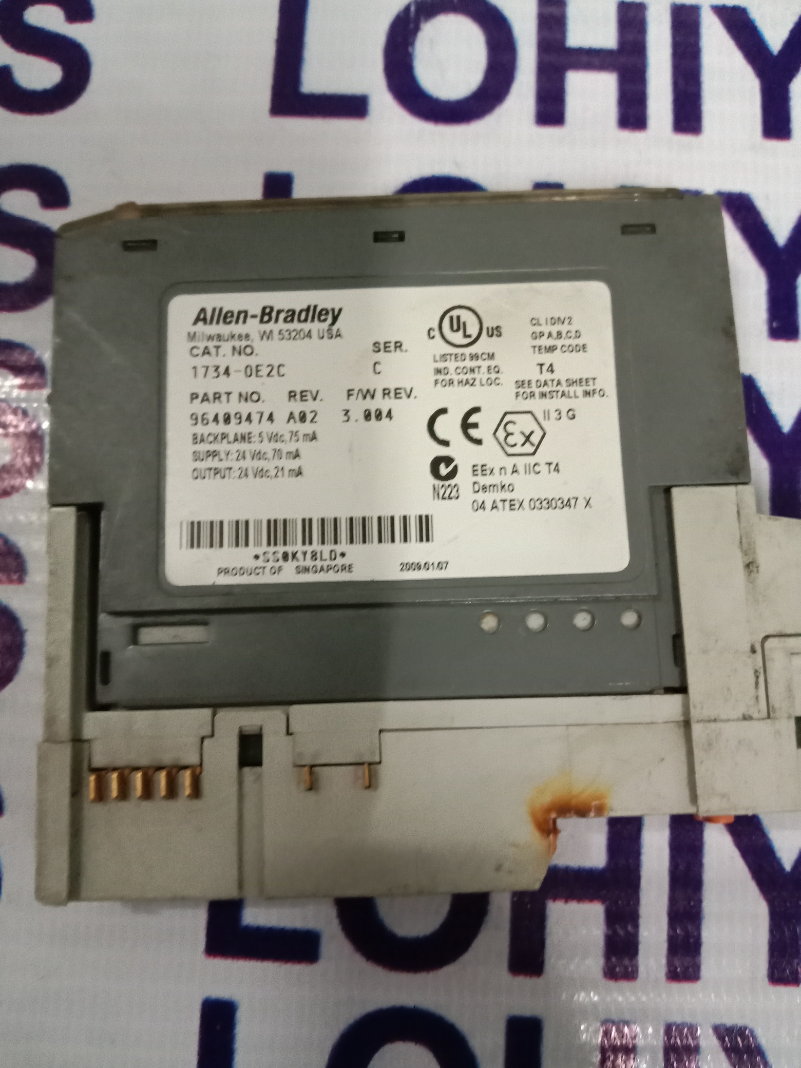 Allen Bradley Output Module 1734-0e2c