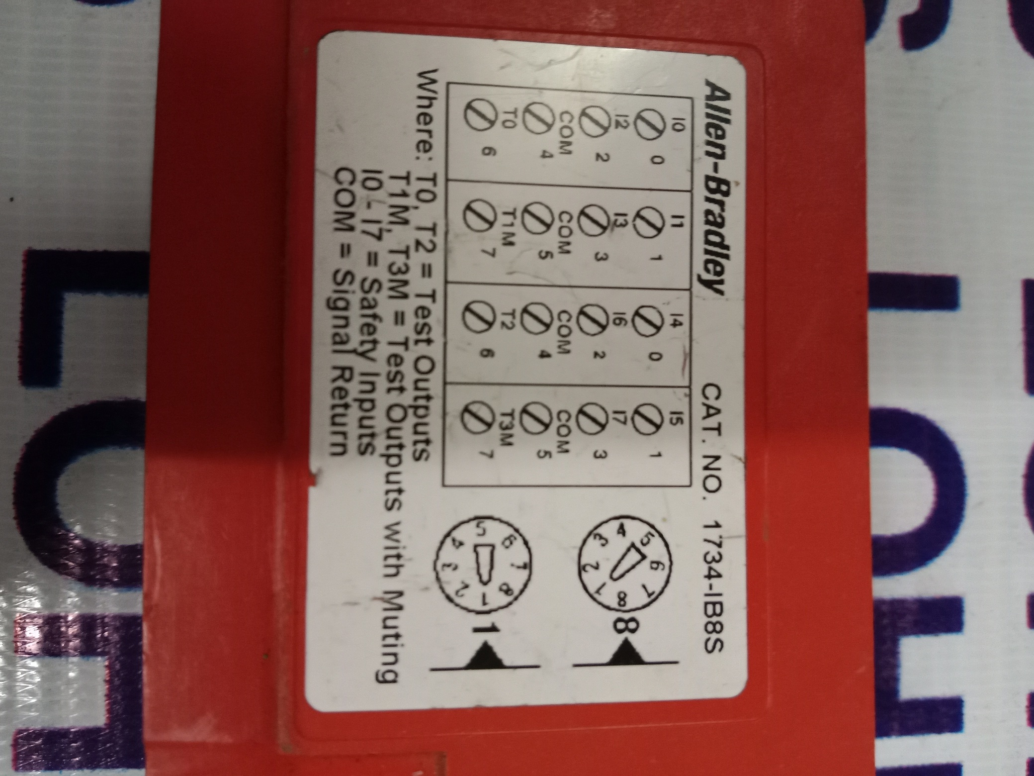 Allen Bradley Input Module 1734-ib85