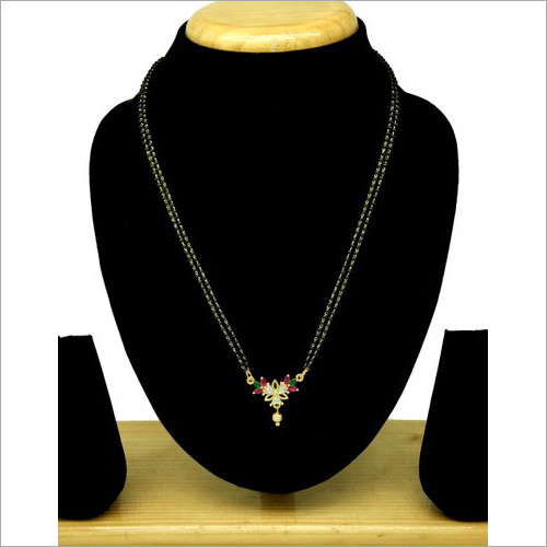 नया डिज़ाइन सीड बीड्स मंगलसूत्र