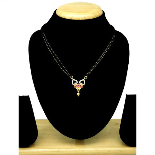 नवीनतम डिज़ाइन AD सीड बीड मंगलसूत्र