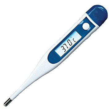 Blue And White Digital Thermometer