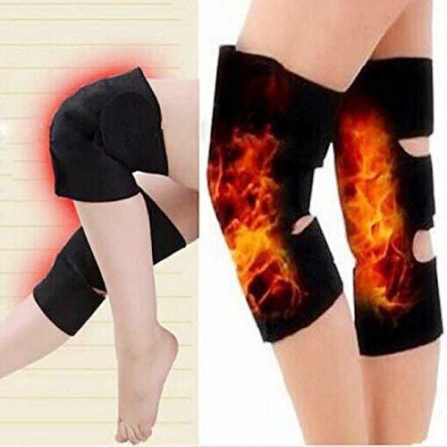 Knee Hot Shaper - Self-Heating Magnetic Therapy Belt, Adjustable Fabric Design | Enhance Blood Circulation, Correct Posture, Relax Mind, Improve Flexibility