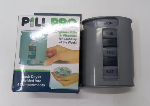 Pill Pro 7 Days Weekly Tablet Medicine Storage Organizer Box Pill Box