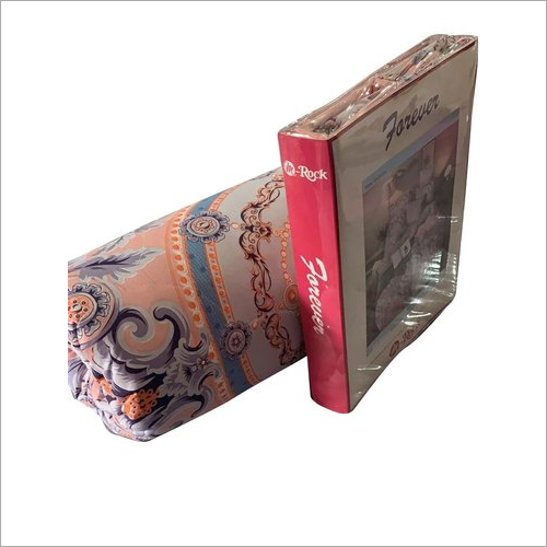 Polycotton Double Bed Sheets - Printed Design, Alluring Motifs, Machine Washable | Smooth Texture, 1 Bed Sheet & 2 Pillowcases Included