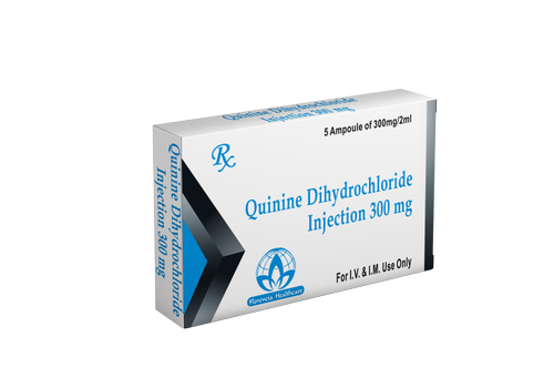 Quinine Dihydrochloride Injection - 2ml Liquid Formulation | Anti-Malaria Treatment for Adults, Aged Persons, and Women, ISO/GMP/WHOGMP/CFDA Approved