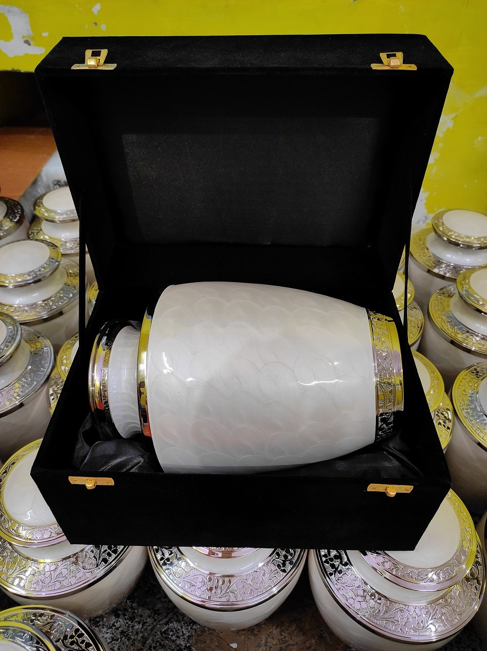 Brass Angel Cremation Urn By Brassworld India