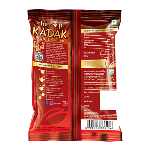 High Quality Kadak Tea - Granular Form, 100% Pure Hand-picked Leaves | Health Tea, Smooth & Strong Taste, 12 Months Shelf Life