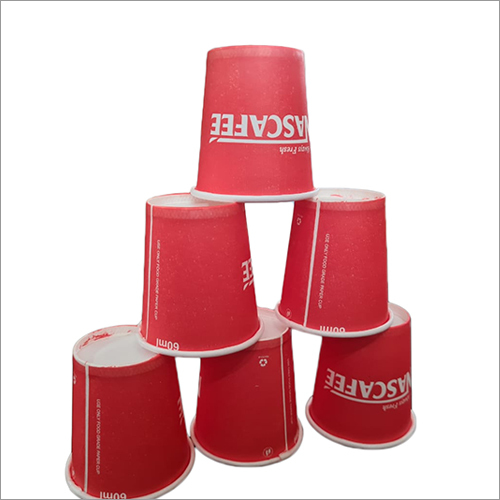 डिस्पोजेबल 60 एमएल प्रिंटेड पेपर कप