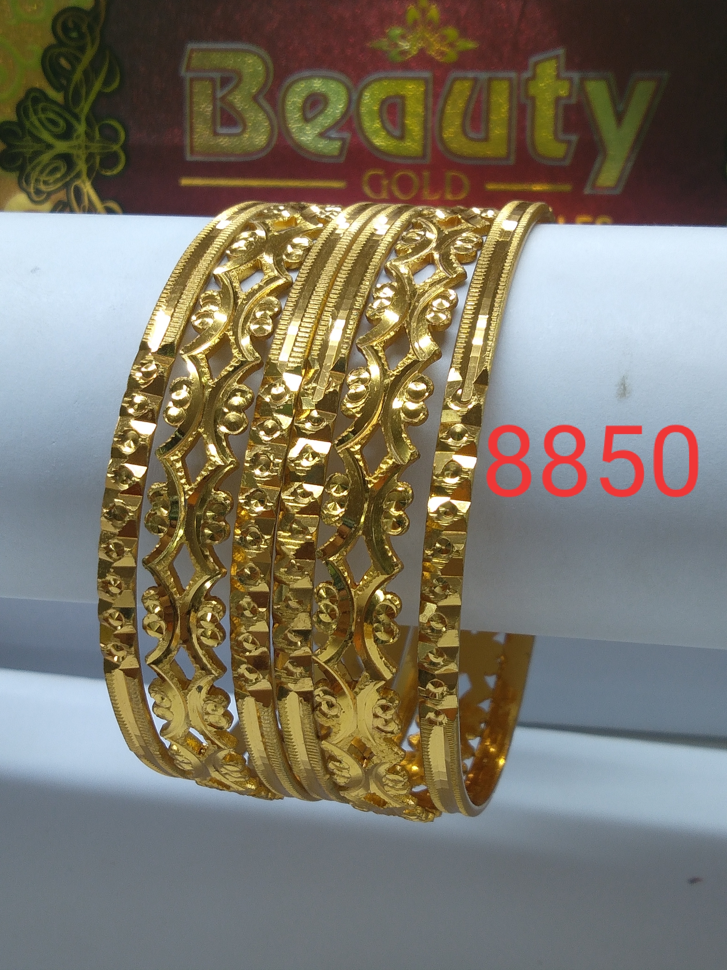 Designer Bangle Set - Brass, Ms & Copper | Mesmerizing Appearance, Superb Finish, Durable Quality