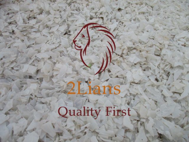 Pvc Soft Regrind Clear And Bluish Color Plastic Scrap Usage: For Recycling