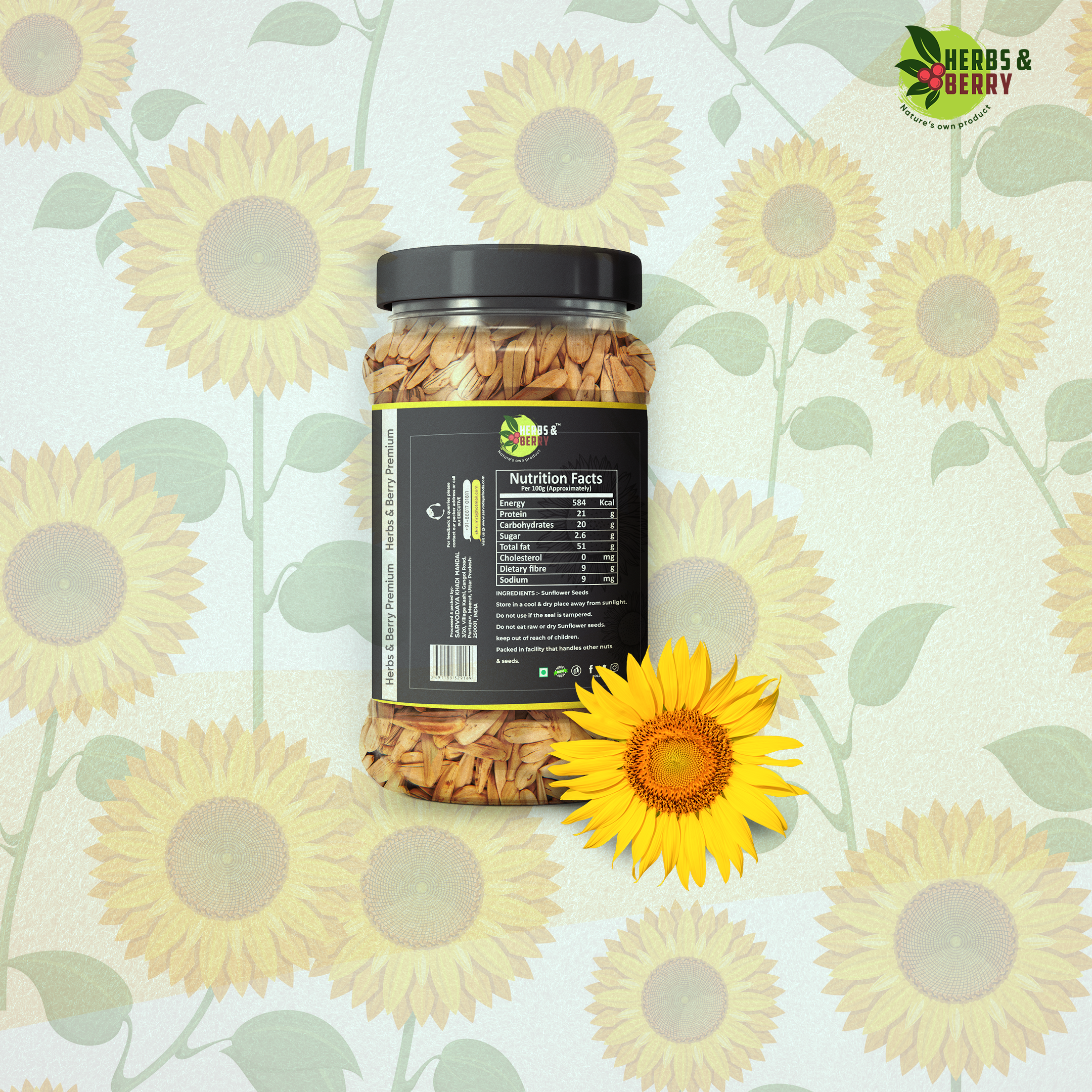Solid Sunflower Seeds