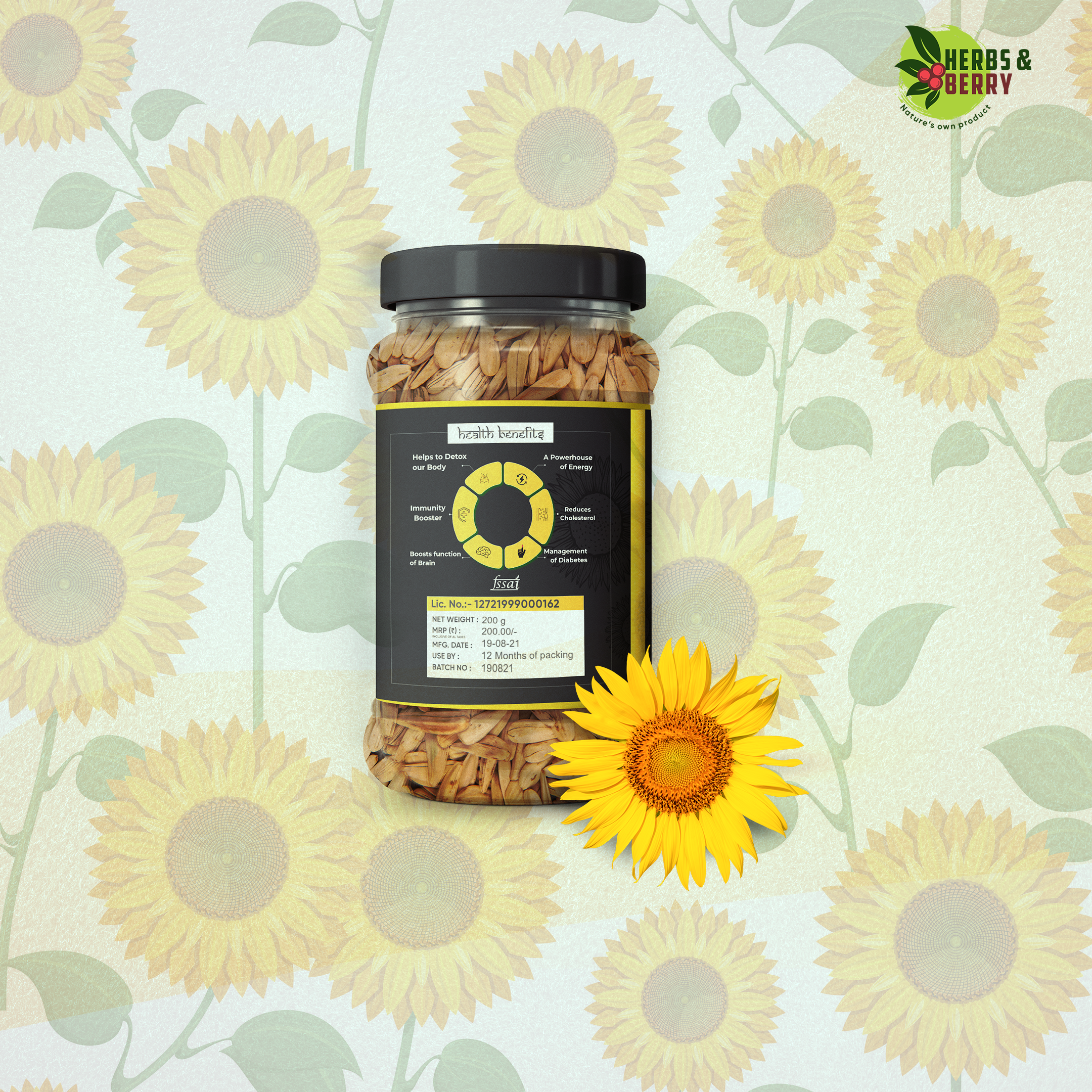 Solid Sunflower Seeds
