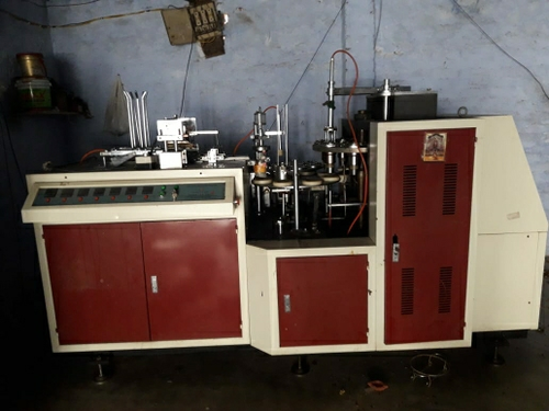 स्वचालित प्रयुक्त पेपर कप बनाने की मशीन