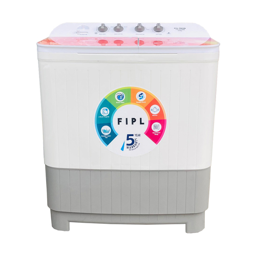 8.0 Kg Feltron Tuffen Glass Semi Automatic Washing Machine Dimension(L*W*H): 830*485*950 Millimeter (Mm)