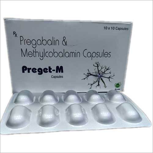प्रीगैबलिन और मिथाइलकोबालामिन कैप्सूल