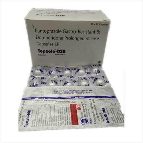 पैंटोप्राज़ोल गैस्ट्रो रेसिस्टेंट और डॉम्परिडोन लंबे समय तक रिलीज़ होने वाला कैप्सूल