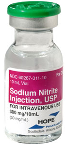 Sodium Nitrite Injection - Sodium Nitrite 30, Liquid Form, 10 ml Dosage | Suitable For Adults, Aged Persons, and Women, Store in Cool & Dry Place