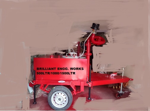 Double Inlet Portable Water Monitor - Application: For Fire