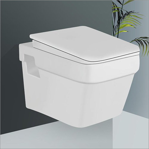 व्हाइट 208-एलिगेंट वॉल हंग टॉयलेट