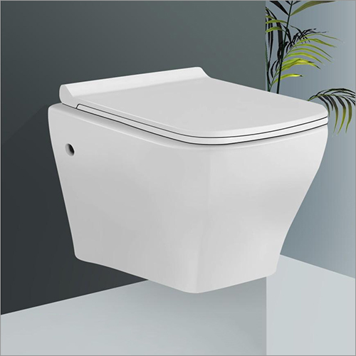 व्हाइट 20 मिनी एलिमेंट रिमलेस वॉल हंग टॉयलेट