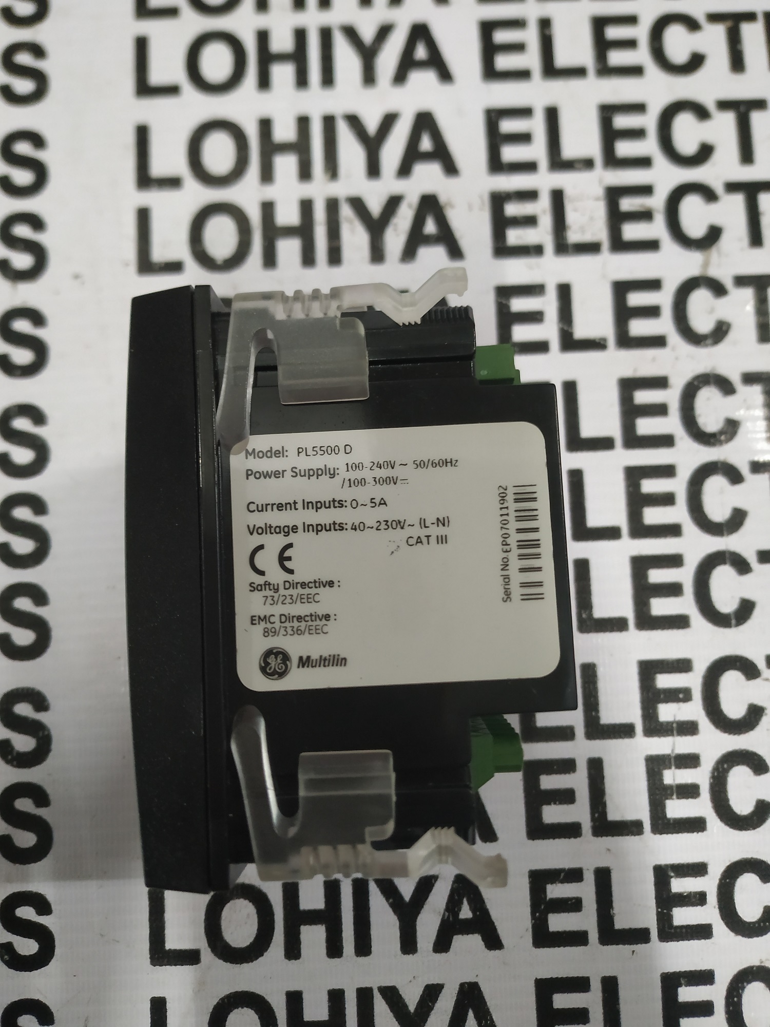 Ge Multilin Emp 5500p Power Metering System Pl5500 Io D
