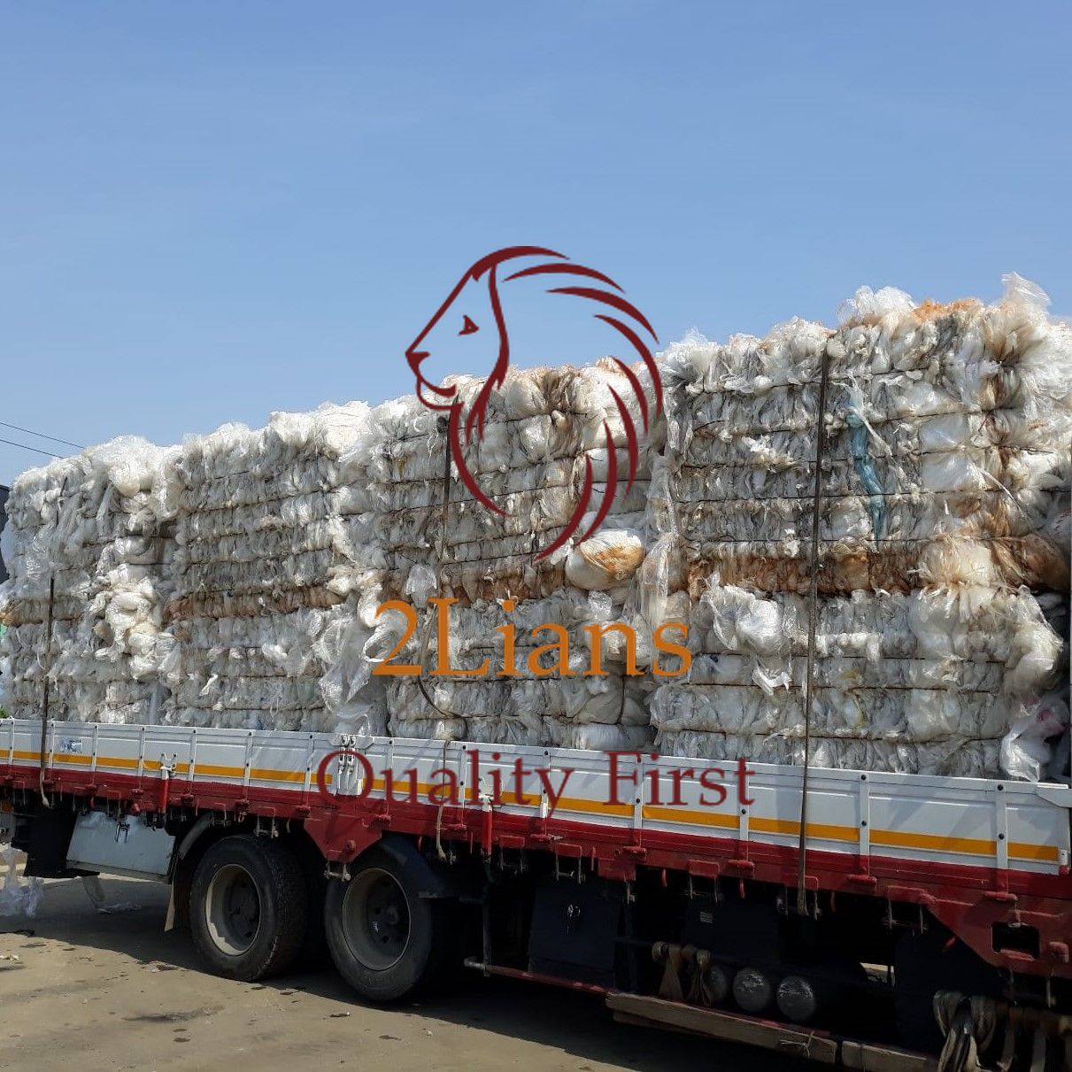 Ldpe Film 98-2 Plastic Scrap - 20-22 Tons Weight Mix Colors 2-3 Loads Monthly For Recycling