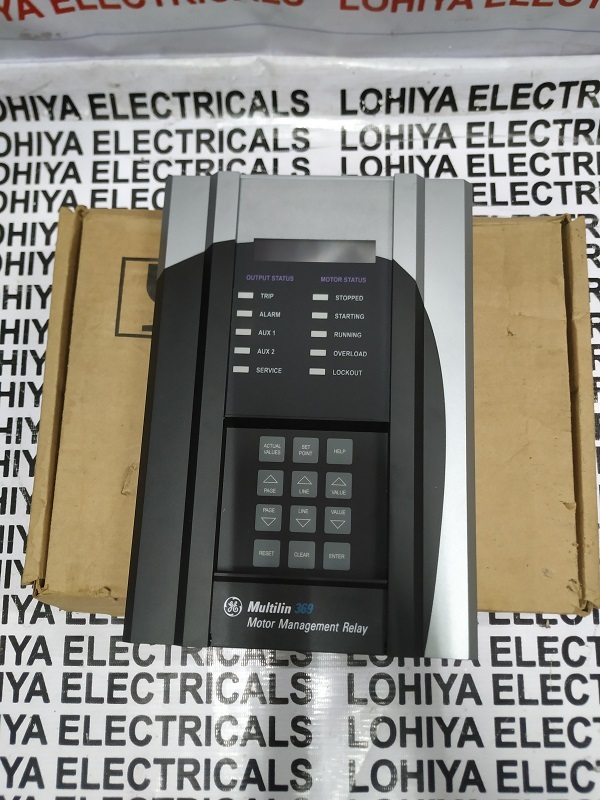 Ge Multilin 369 Motor Management Relay 1853-4042