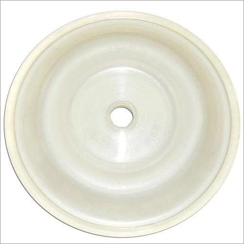 Pu And Rubber Diaphragm - Nitrile Rubber 2'' 3'' | White, Temperature Range -20 To 70 °C, Ideal For Pumps And Valves