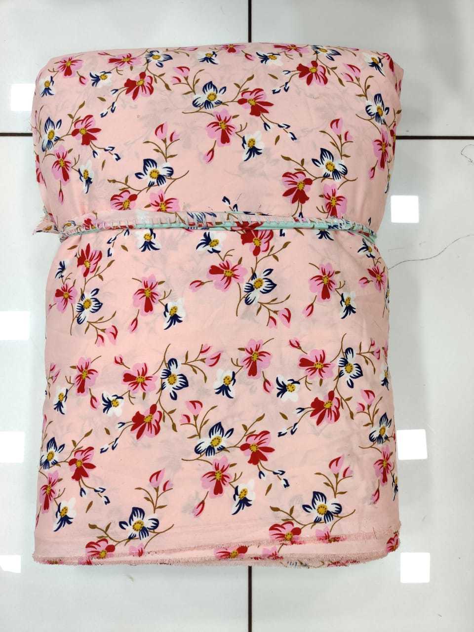 Royal Printed Fabrics - Polyester, 44 Inch Width, 70 Gsm Weight | Vibrant Patterns, Durable Texture, Wrinkle Resistant, Versatile Applications