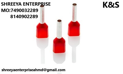 SHREEYA ENTERPRISE - 1.0 MM Cord End Terminal Model E0508 | Red, Industrial Usage, 415 Amp Rated Voltage