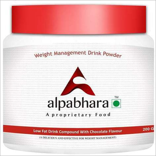 200Gm Weight Management Drink Powder Dry Place