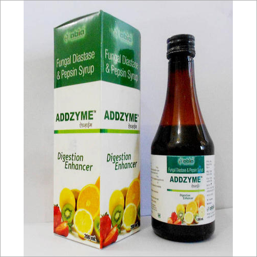 Fungal Diastase & Pepsin Multivitamin Syrup - 200 Ml | Energy Boosting, Immune Enhancing, With Ginseng & Mixed Fruit Flavor