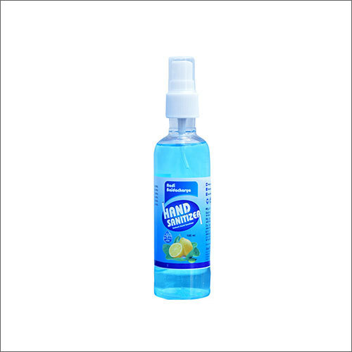 100ml Hand Sanitizer - Alcohol-based Liquid, Portable Size, Blue Color | Quick Drying, Kills 99.99% Of Germs, Anti-bacterial Protection