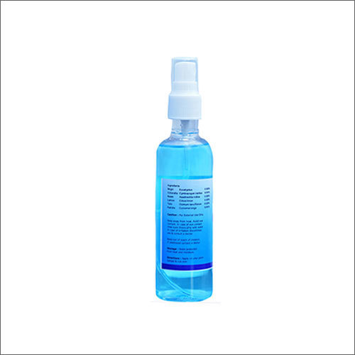 100ml Hand Sanitizer - Alcohol-based Liquid, Portable Size, Blue Color | Quick Drying, Kills 99.99% Of Germs, Anti-bacterial Protection