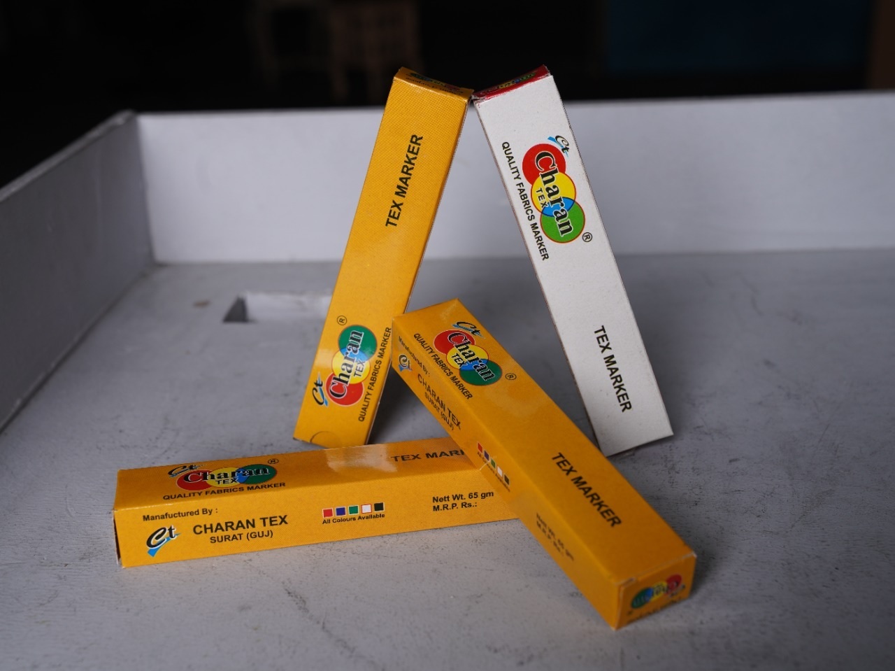 Multicolour Fabric Marker Pen