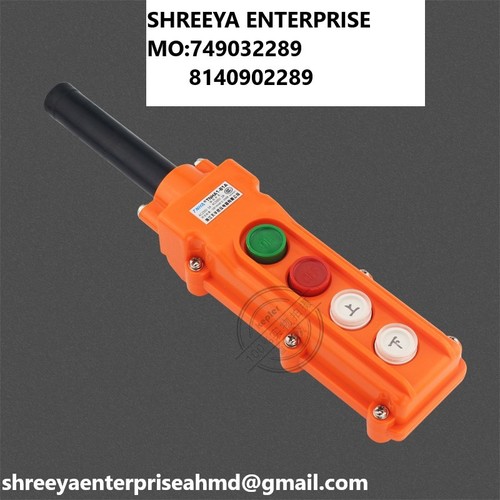 Cob-61a Crane Pendant Control Station - 1000x60 Mm, Ip55 Protection, 415v Rated Voltage, 1 Kwh Energy Consumption, Ideal For Up And Down Hoisting