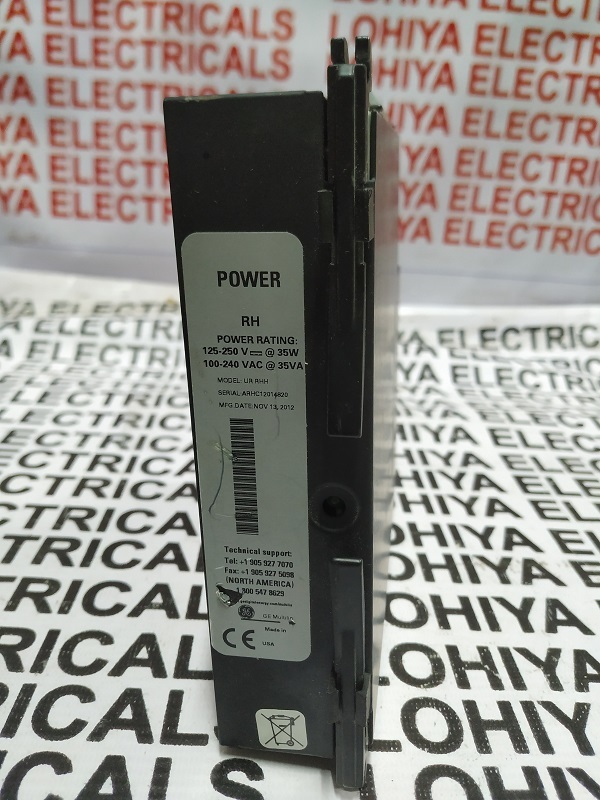 Ge Multilin Ur Rhh Power Module